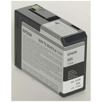Epson originální ink C13T580800, matte black, 80ml