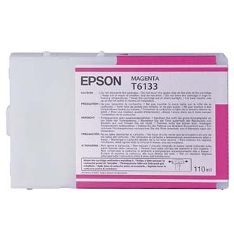 Epson originální ink C13T613300, magenta, 110ml