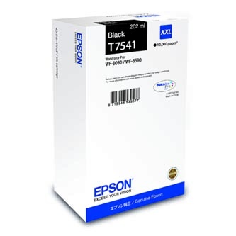 Epson originální ink C13T754140, T7541, XXL, black, 202ml