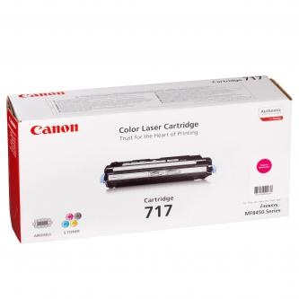 Canon originální toner CRG717, 2576B002, magenta, 4000str.