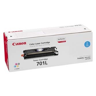 Canon originální toner EP 701 C, 9290A003, cyan, 2000str.