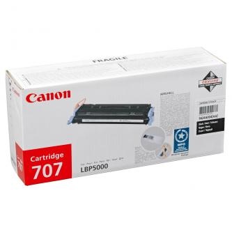 Canon originální toner CRG707, 9424A004, black, 2500str.