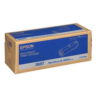 Epson originální toner C13S050697, black, 23700str., high capacity