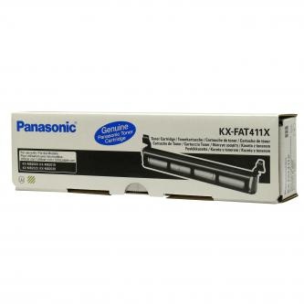 Panasonic originální toner KX-FAT411E, black, 2000str.