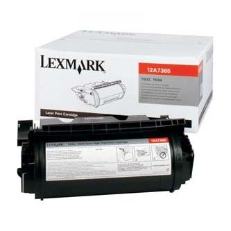 Lexmark originální toner 12A7365, black, 32000str.