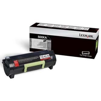 Lexmark originální toner 50F0XA0, 500XA, black, 10000str., extra high capacity