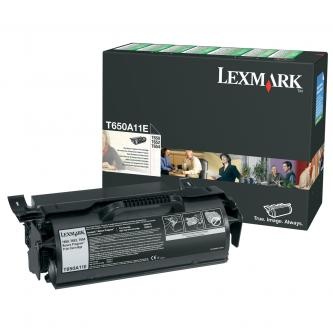 Lexmark originální toner T650A11E, black, 7000str., return