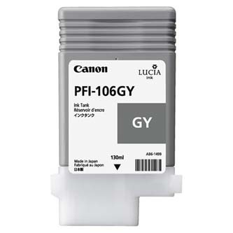 Canon originální ink PFI-106 GY, 6630B001, grey, 130ml