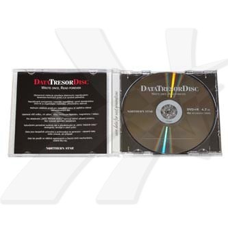 DataTresorDisc DVD+R, 1 ks, 4.7GB, 4x, 12cm, General, Standard, jewel box, bez možnosti potisku, pro archivaci dat