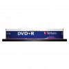 Verbatim DVD+R, Matt Silver, 43498, 4.7GB, 16x, spindle, 10-pack, bez možnosti potisku, 12cm, pro archivaci dat
