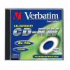 Verbatim CD-RW, 43148, SERL Scratch Resistant, 10-pack, 700MB, 12x, 80min., 12cm, bez možnosti potisku, jewel box, pro archivaci d