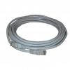 Síťový LAN kabel UTP patchcord, Cat.6, RJ45 samec - RJ45 samec, 2 m, nestíněný, šedý, economy