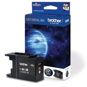 Brother originální ink LC-1280XLBK, black, 2400str., high capacity