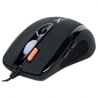Myš drátová, A4Tech X-710BK, černá, optická, 2000DPI