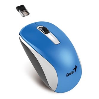Myš bezdrátová, Genius NX-7010, modrá, optická, 1200DPI