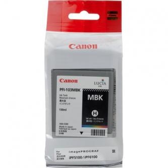 Canon originální ink PFI-103 MBK, 2211B001, matt black, 130ml