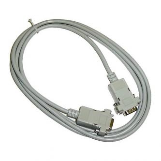 Datový kabel sériový RS-232, 9 pin M - 9 pin F, 2 m, prodlužovací, šedý, CC1336