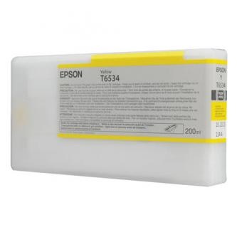 Epson originální ink C13T653400, yellow, 200ml