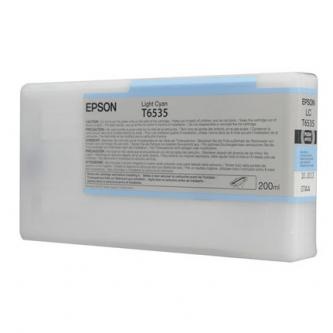 Epson originální ink C13T653500, light cyan, 200ml