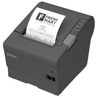 EPSON TM-T88V pokladní tiskárna, USB + serial, tmavá, se zdrojem