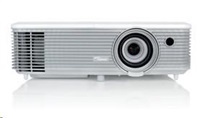 Optoma projektor W344 (DLP, FULL 3D, WXGA, 3 100 ANSI, 22000:1, HDMI, VGA, USB Power, 2W speaker)
