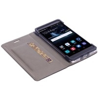 Krusell flipové pouzdro MALMÖ FolioCase pro Huawei P9 Lite, černá