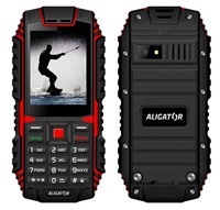 Aligator R12 eXtremo, Dual SIM, černá-červená