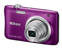 Nikon kompakt Coolpix A100, 20.1 Mpix, 5x zoom - fialový