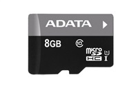 ADATA Micro SDHC karta 8GB UHS-I Class 10, Premier