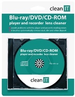 CLEAN IT Čistící CD pro CD/DVD/Blu-Ray přehrávače a PC mechaniky (6 kartáčků)