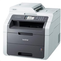 BROTHER multifunkce color LED DCP-9020CDW - A4, 18ppm, 192MB, 600x600copy, PCL, duplex, LAN, WiFi, 250listů, 35ADF