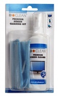 DCLEAN Premium Screen Cleaner (125ml + microfibre wipe 20x20cm)