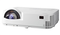 NEC Projektor DLP M303WS Short Throw (1280x800, 3000ANSI lm, 10000:1) 8, 000h ECO, WXGA, 2xHDMI, RJ45, VGA, S-Video