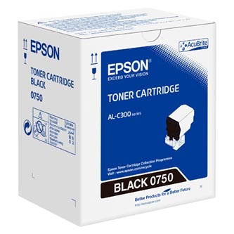 Epson originální toner C13S050750, black, 7300str.