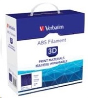 VERBATIM 3D Printer Filament ABS 1, 75mm 1kg white