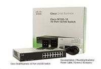 Cisco switch SF110-16, 16x10/100