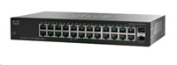 Cisco switch SG112-24, 22x10/100/1000, 2xGbE SFP/RJ-45