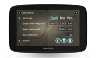 TomTom GO PROFESSIONAL 6200 - LIFETIME mapy Evropy, vestavěná SIM