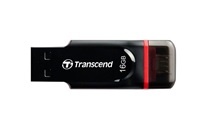 TRANSCEND USB Flash Disk JetFlash®340, 16GB, USB 2.0, Black