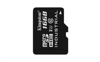 Kingston 16GB microSDHC UHS-I Industrial Temp Card Single Pack (bez adaptéru)