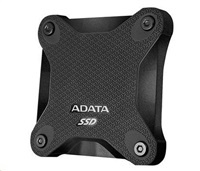 ADATA External SSD 512GB ASD600 USB 3.0 černá