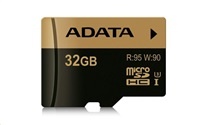 ADATA Micro SDHC karta XPG 32GB UHS-I U3 (R: 95MB / W: 90MB)