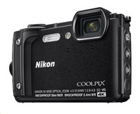 NIKON kompakt Coolpix W300, 16MPix, 5x zoom - černý
