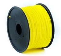 GEMBIRD Tisková struna (filament) PLA, 1, 75mm, 1kg, žlutá