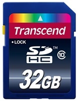 TRANSCEND SDHC karta 32GB Premium, Class 10