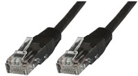 MicroConnect kabel UTP Cat5e 1.5m, černý