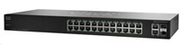 Cisco switch SF112-24, 24x10/100, 2x GE/SFP combo, kov