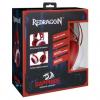 Redragon SAPPHIRE, herní sluchátka s mikrofonem, s regulací hlasitosti, bílo-červená, 2x 3.5 mm jack + USB