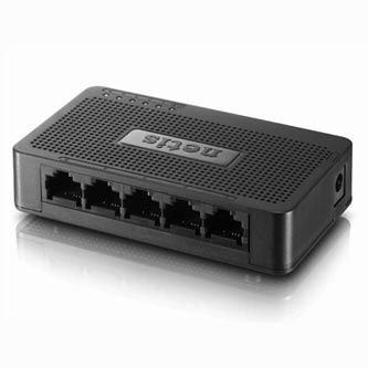 NETIS stolní switch ST3105S 100Mbps, auto MDI/MDIX , plug-and-play