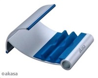 AKASA stojánek na tablet AK-NC054-BL, hliníkový, modrý